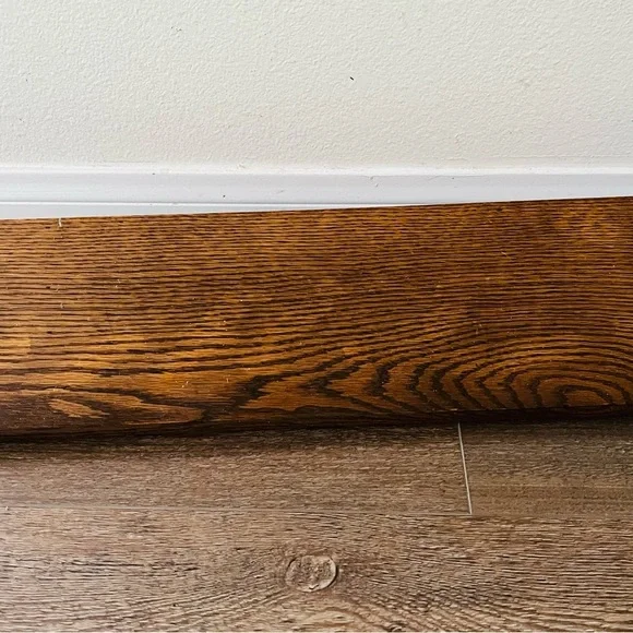 Rustic Brown Wall Shelf with Hooks
